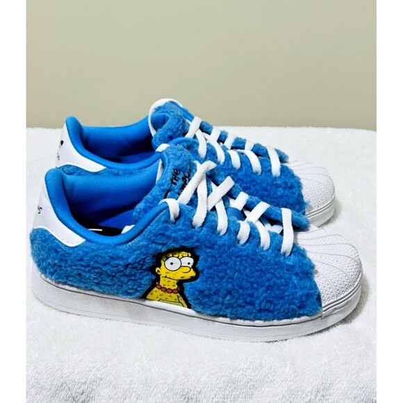 Adidas The Simpsons X Adidas Superstar Marge Sneakers. 13 Kids Athletic NWOT - Picture 3 of 9
